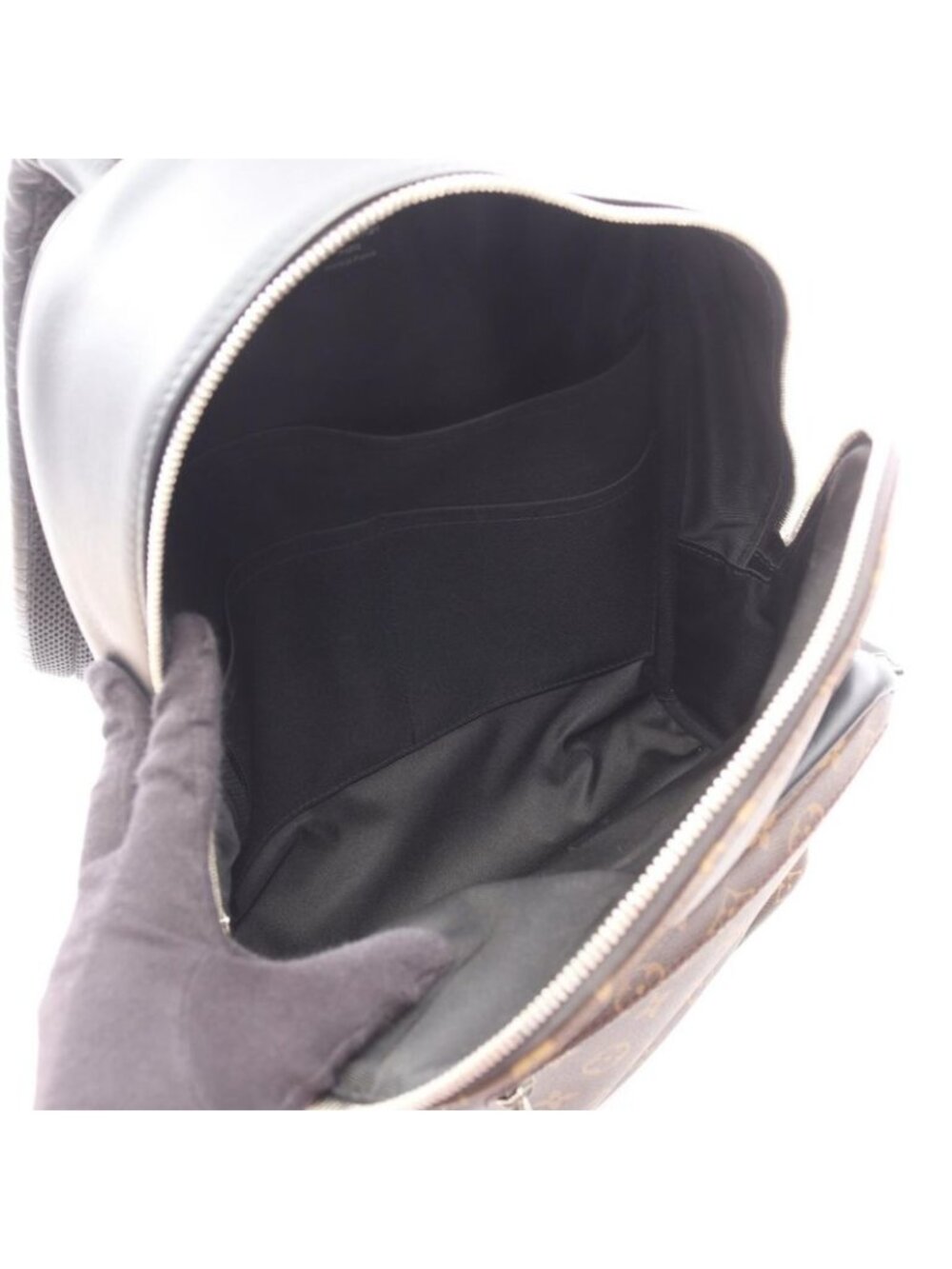 Louis Vuitton Backpack Josh NV Canvas Leather - Picture 3 of 9